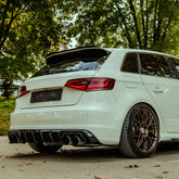 Rear Side Splitters AUDI S3